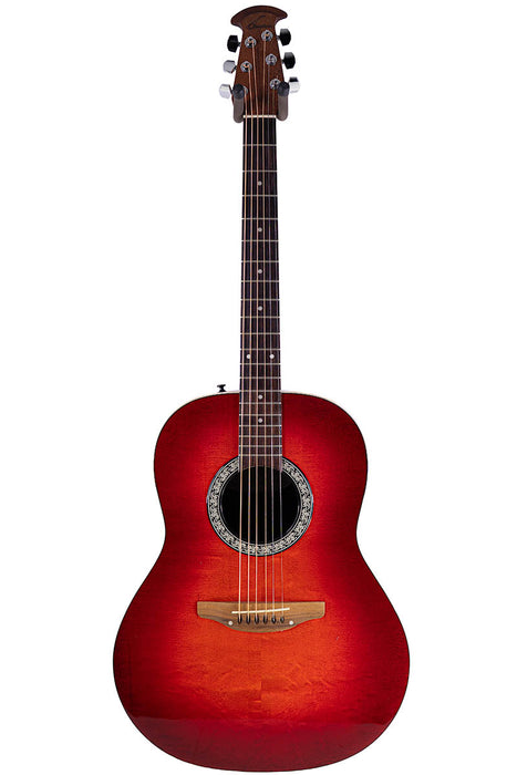 1996 Ovation 1711 Standard Balladeer Cherry Burst