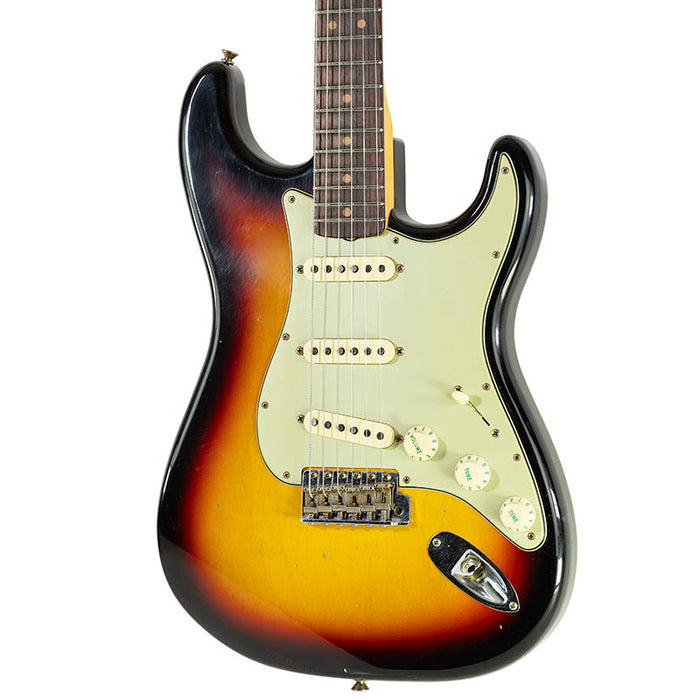 2023 Fender Custom Shop '64 Stratocaster Journeyman Relic Target 3-Color Sunburst