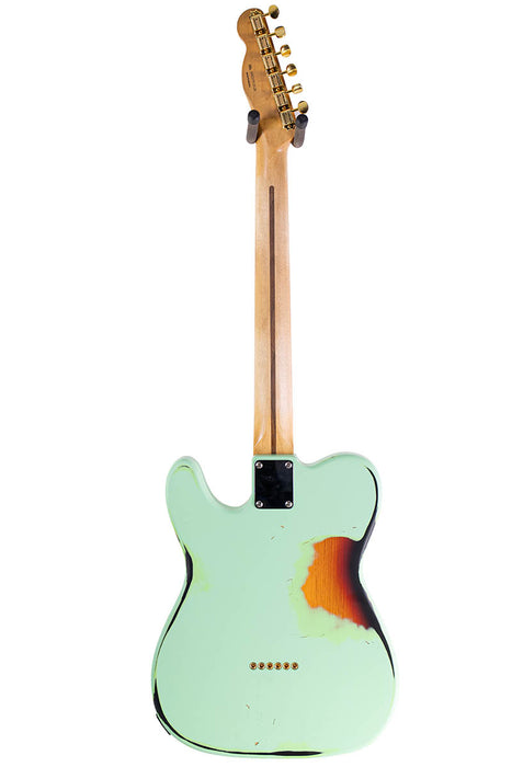 2025 Fender Road Worn/Relic Inspired Telecaster Surf Green over Vintage Sunburst