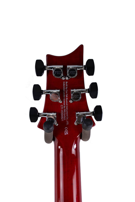 PRS SE Custom 24 Floyd Charcoal Cherry Burst