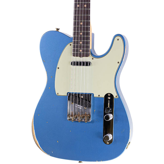 Brand New Fender Custom Shop 1963 Telecaster Relic Aged Lake Placid Blue