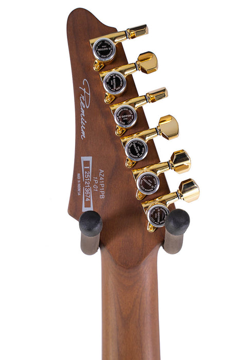 2026 Ibanez Premium AZ41P1PB Transparent Gray Burst