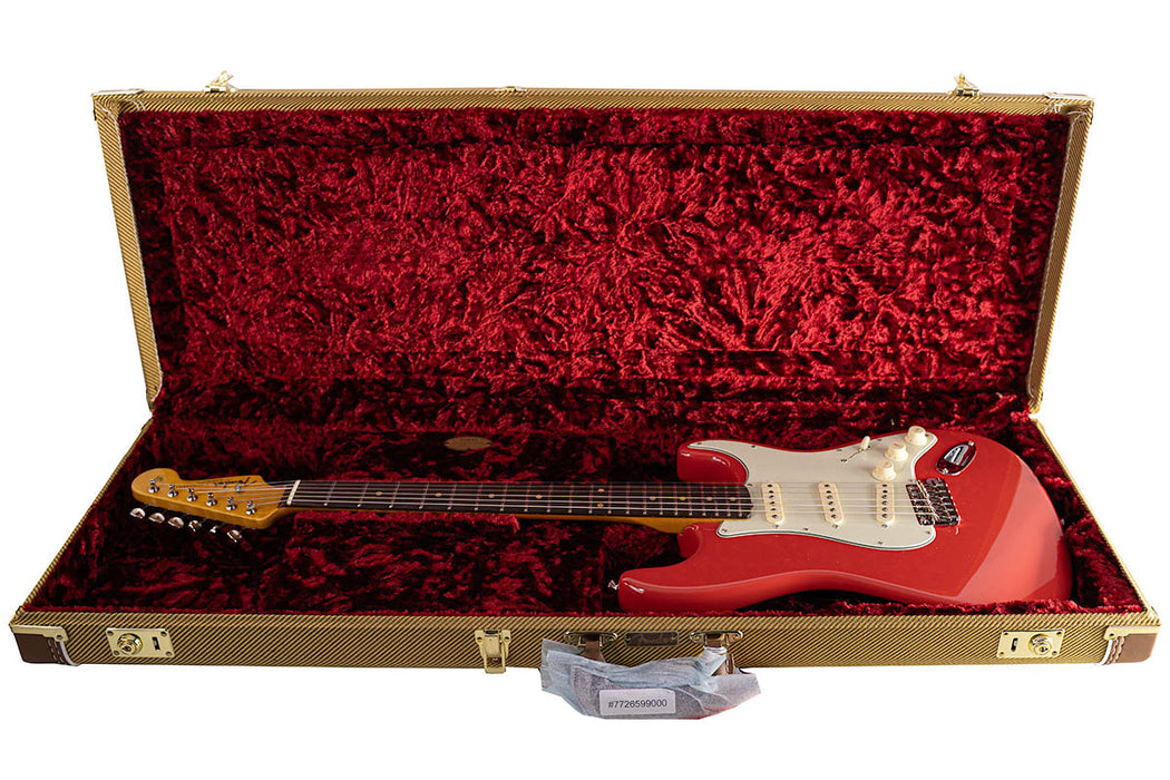 2025 Fender Limited Edition American Vintage II 1961 Stratocaster Fiesta Red w/3A Flame Maple Neck