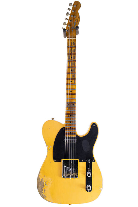 Brand New Fender Custom Shop 1950 Double Esquire Heavy Relic Aged Nocaster Blonde 6 lbs 13 oz
