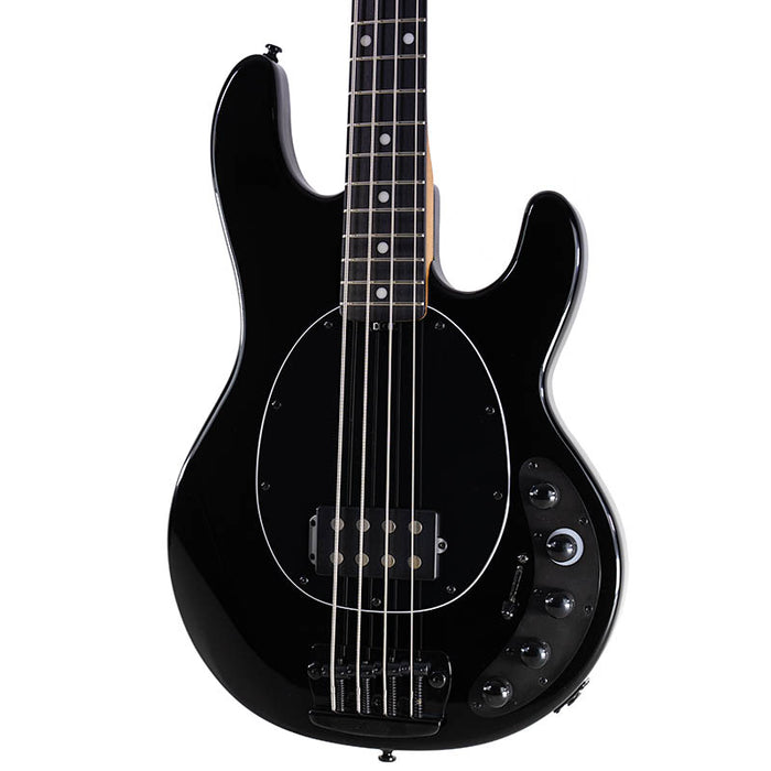 Sterling By Music Man DarkRay 4 Electric Bass Black with Ebony Fingerboard
