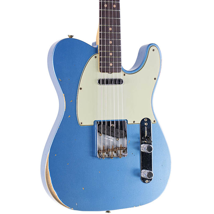 Brand New Fender Custom Shop 1963 Telecaster Relic Aged Lake Placid Blue