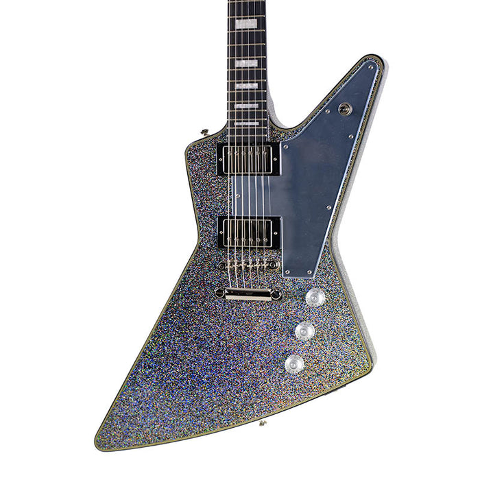 2026 Epiphone Lzzy Hale Signature Explorer Custom Black Diamond Holographic Sparkle
