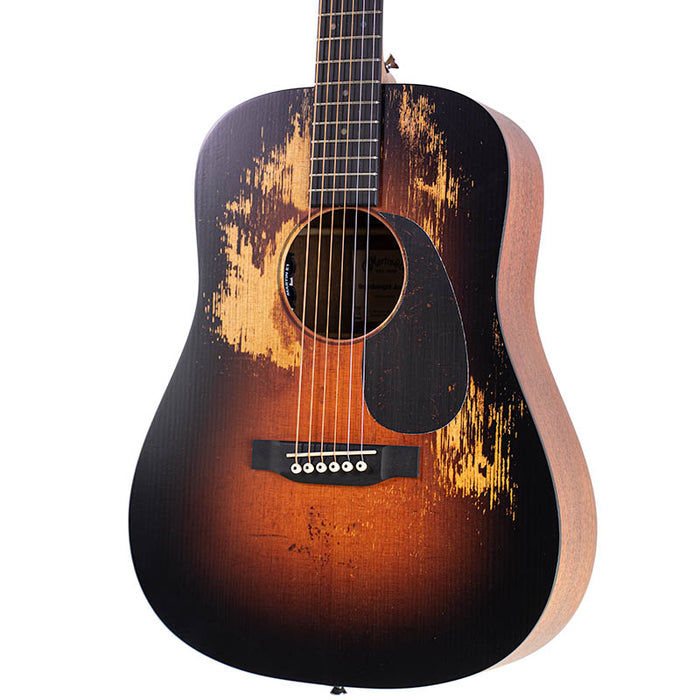 2025 Martin D Jr E StreetLegend Burst Acoustic Electric Sunburst