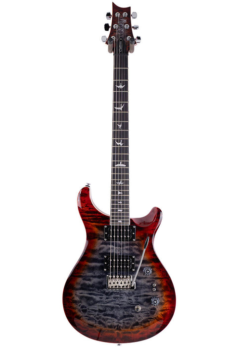 Brand New PRS SE Custom 24-08 Quilt Charcoal Cherry Burst