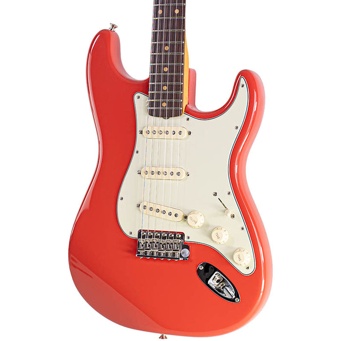2025 Fender Limited Edition American Vintage II 1961 Stratocaster Fiesta Red w/3A Flame Maple Neck