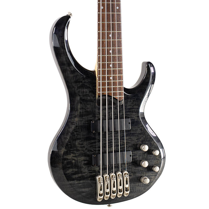 Ibanez BTB405QM Transparent Black Quilt