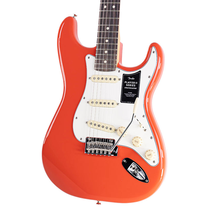 Brand New Fender Player II Stratocaster Coral Red