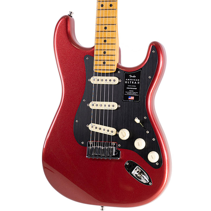 Brand New Fender American Ultra II Stratocaster Sinister Red