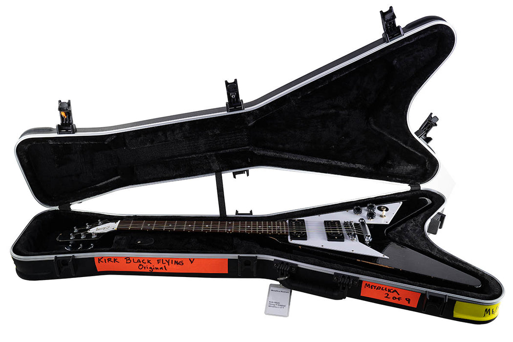 Gibson Custom Shop Kirk Hammet 1979 Flying V Ebony #KH103