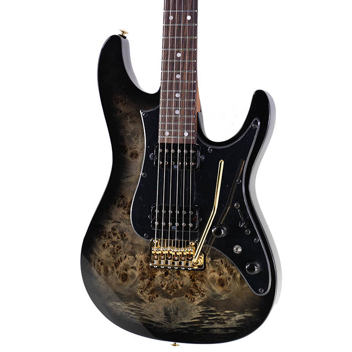 2026 Ibanez Premium AZ41P1PB Transparent Gray Burst