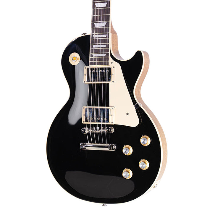 Brand New Gibson Original Les Paul Standard '60s Plain Top Ebony Top