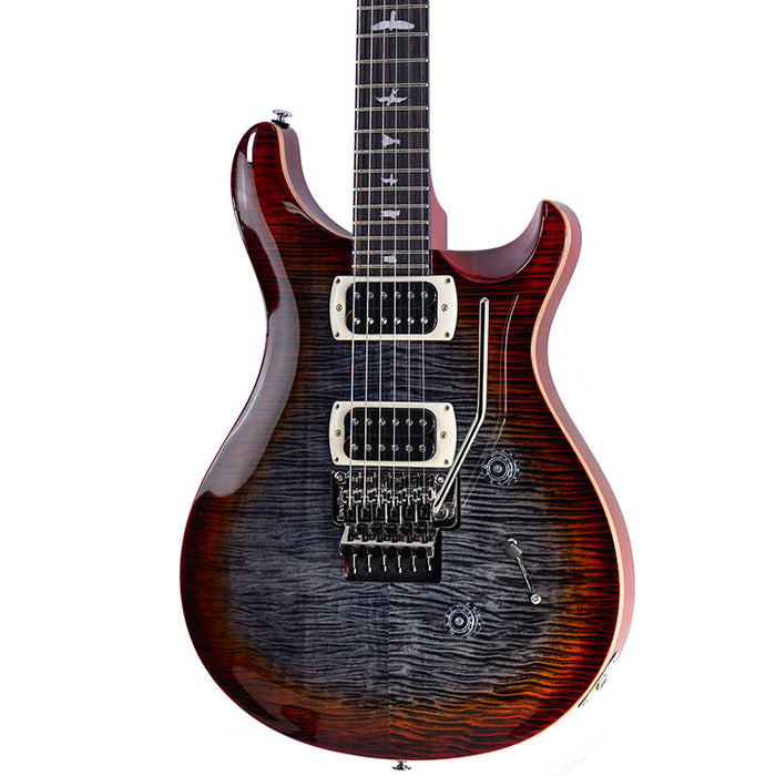 PRS SE Custom 24 Floyd Charcoal Cherry Burst