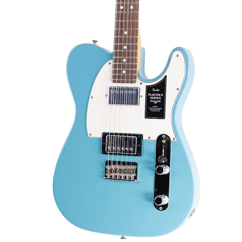 ファッション通販 安い Brand New — Blue Aquatone HH Telecaster II Player Fender New ギター