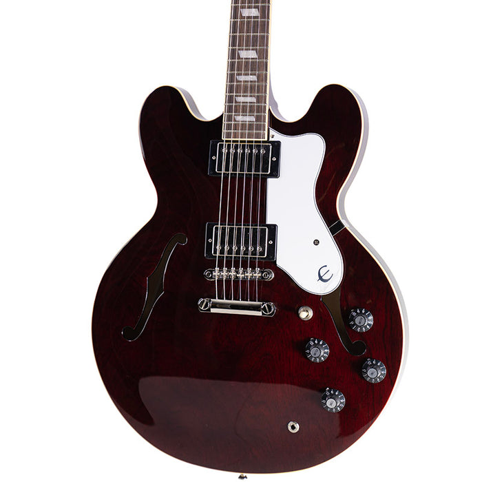 2024 Epiphone Noel Gallagher Riviera Dark Wine Red