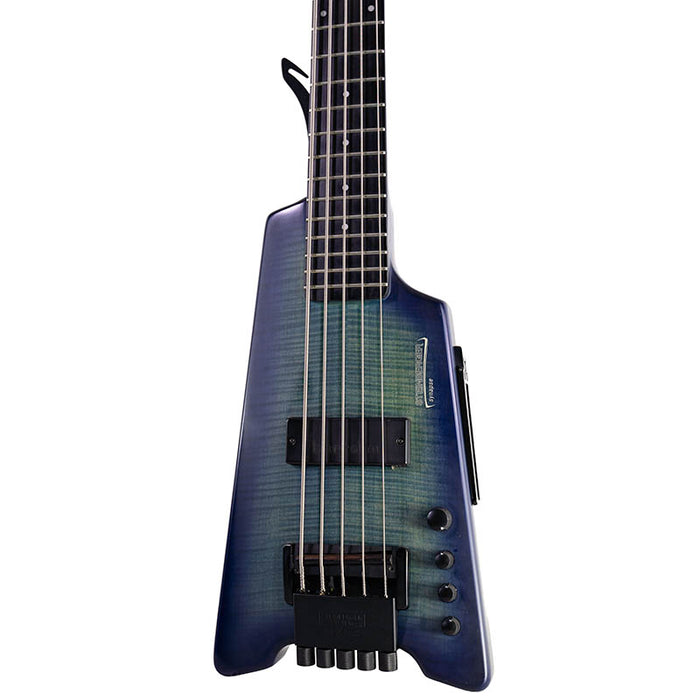 Steinberger Synapse XS-15FPA 5-String Bass Blue w/ Bartolini Electronics