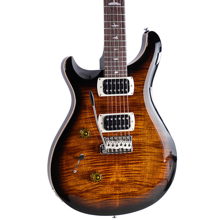 PRS SE Custom 24 Left-handed Black Gold Sunburst