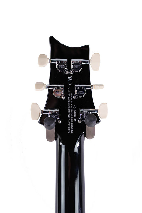 PRS SE Custom 24 Left-handed Black Gold Sunburst