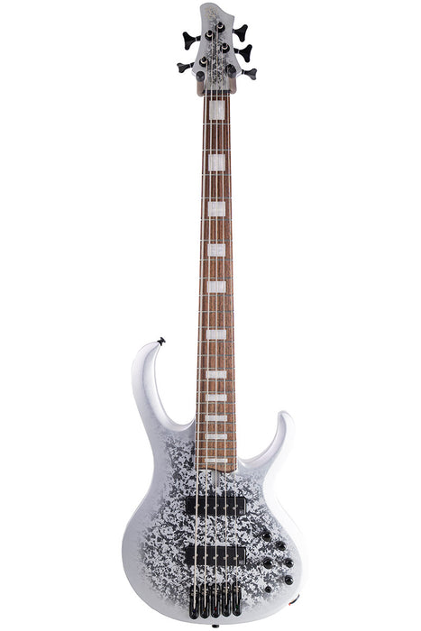 Brand New Ibanez BTB25TH5 BTB Standard 5-String Silver Blizzard Matte