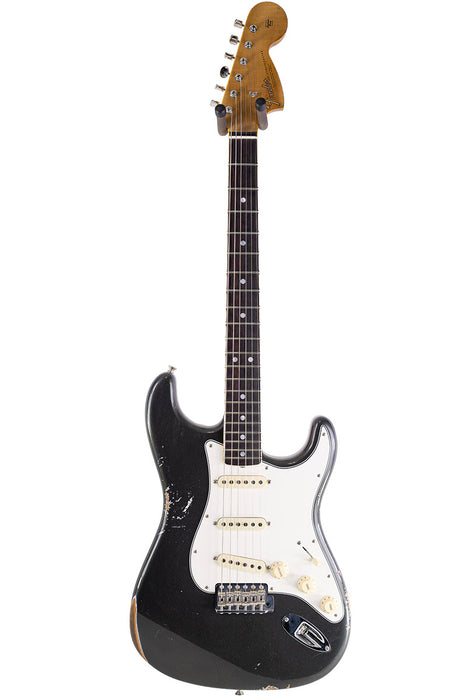 Brand New Fender Custom Shop 1967 Stratocaster Relic with Closet Classic Hardware Aged Charcoal Frost Metallic