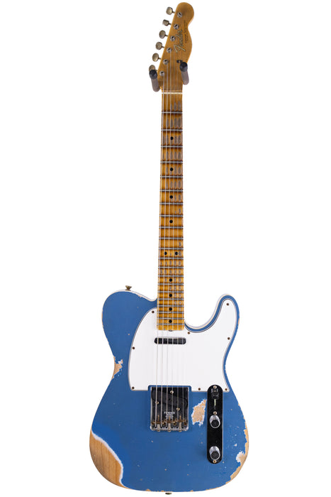 2024 Fender Custom Shop 1965 Telecaster Custom Heavy Relic Aged Lake Placid Blue