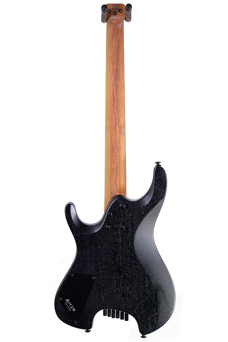 2026 Ibanez Quest QX52B WK Headless Multi-Scale Weathered Black