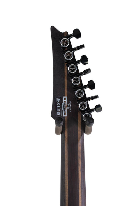 2026 Ibanez Standard RGD721FA 7-string Stained Wine Red Burst Flat
