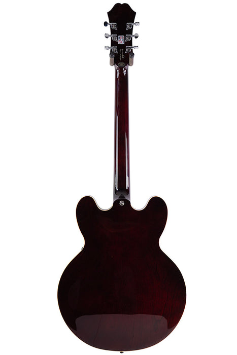 2024 Epiphone Noel Gallagher Riviera Dark Wine Red