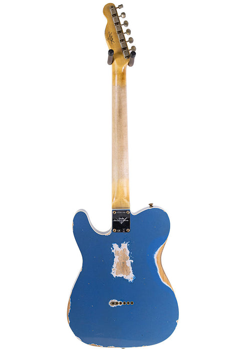 2024 Fender Custom Shop 1965 Telecaster Custom Heavy Relic Aged Lake Placid Blue