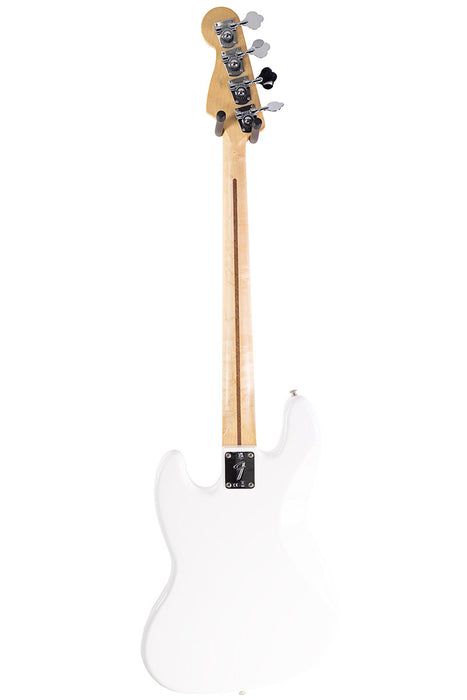 Fender Player Series Jazz Bass Fretless Polar White With Gator Hardshell Case