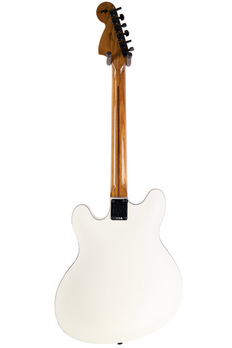 Brand New Fender Tom DeLonge Starcaster Semi-Hollow Satin Olympic White