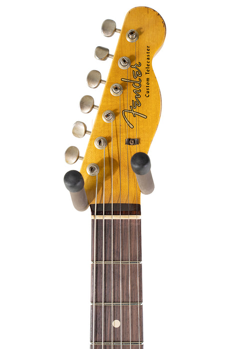 2023 Fender Custom Shop Limited '60 Telecaster Custom Heavy Relic Aged Seafoam Green over 3-color Sunburst