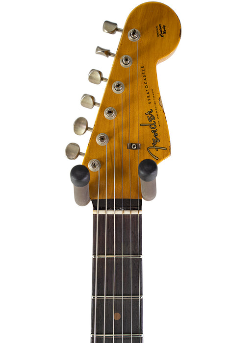 2023 Fender Custom Shop '61 Stratocaster Heavy Relic Aged Ocean Turquoise over 3-Color Sunburst