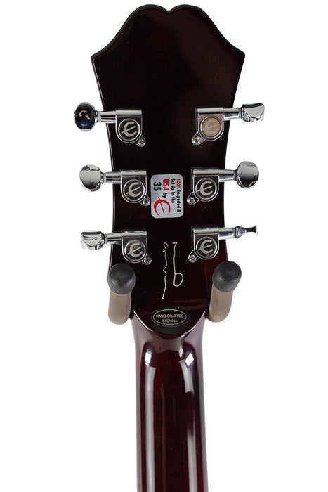 2024 Epiphone Noel Gallagher Riviera Dark Wine Red