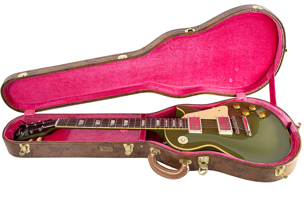 2023 Gibson Custom Shop M2M '57 Les Paul Standard Olive Drab VOS