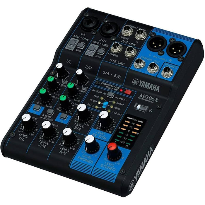 Brand New Yamaha MG06X 6-Channel Mixer