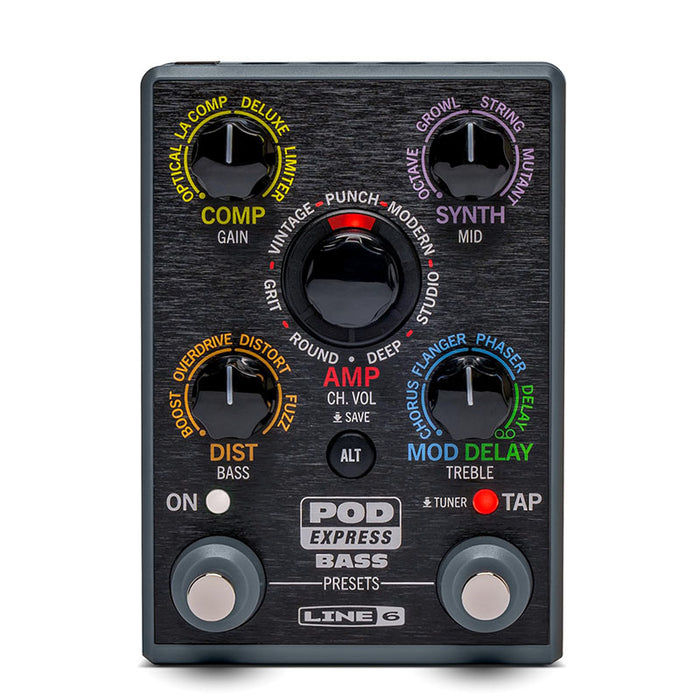 Brand New Line 6 POD Express Bass Portable Amp & Effects Processor