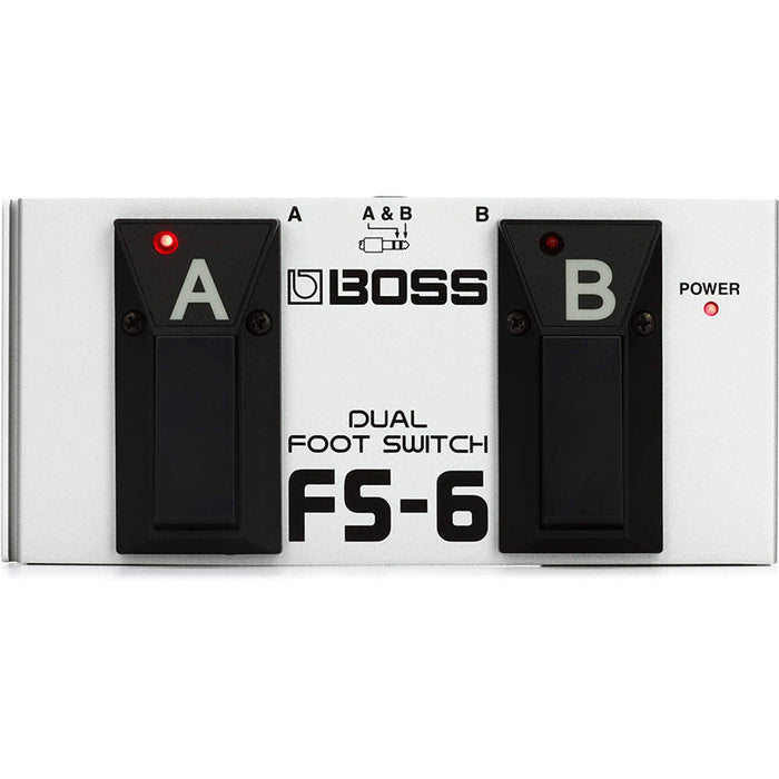 Brand New Boss FS-6 Latching-Unlatching Dual Foot Switch