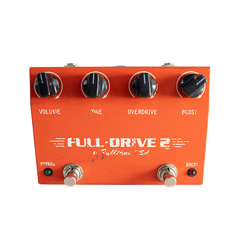 fulltone effects pedals Fulltone Full Drive 2 Orange with Mike Fuller Signature — New York Music Emporium