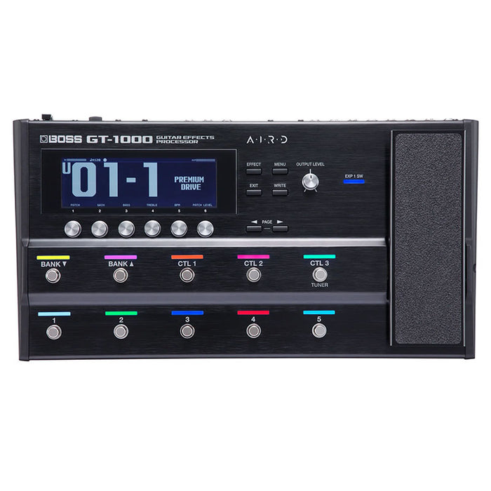 Brand New Boss GT-1000 Guitar Effects Processor - Demo