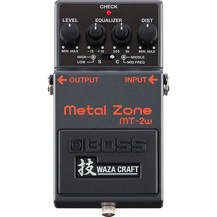 Brand New Boss MT-2W Metal Zone Waza Craft Distortion