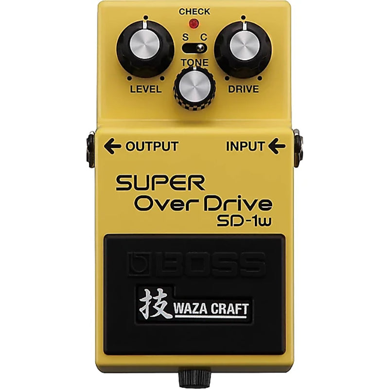 BOSS Waza技 Craft SD-1W オーバードライブ Brand New Boss SD-1W Super Overdrive Waza Craft — New York Music