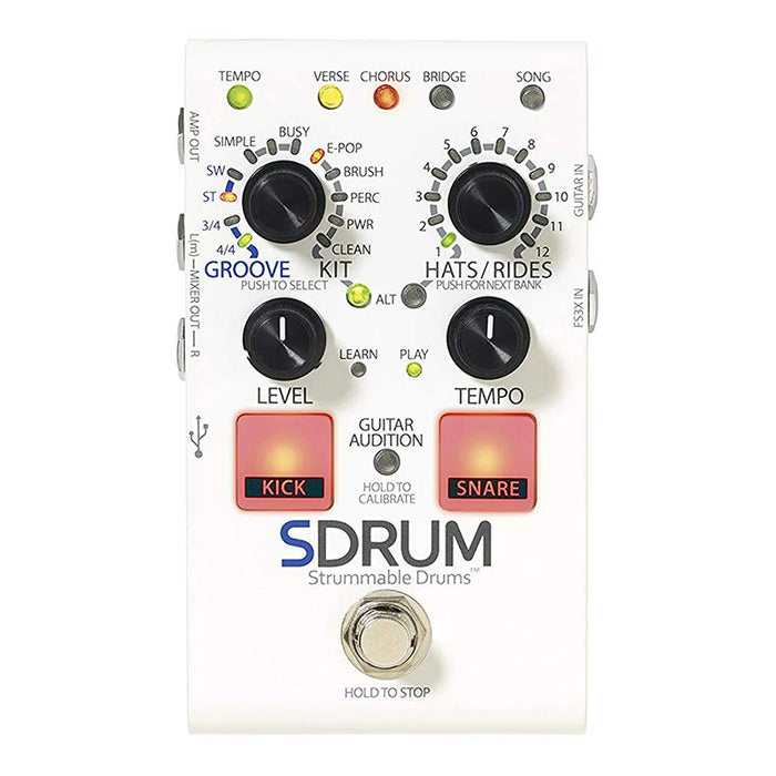 Brand New DigiTech SDRUM Drum Machine Effects Synthesizer Pedal