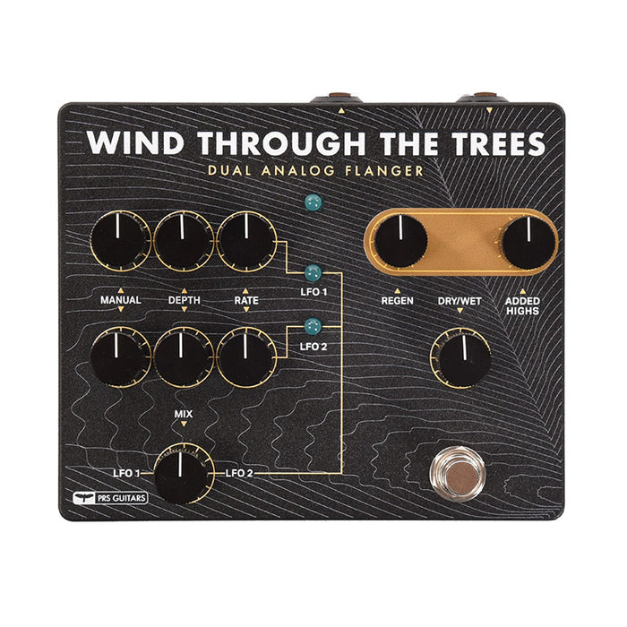 Brand New PRS Wind Through The Trees Dual Flanger Pedal