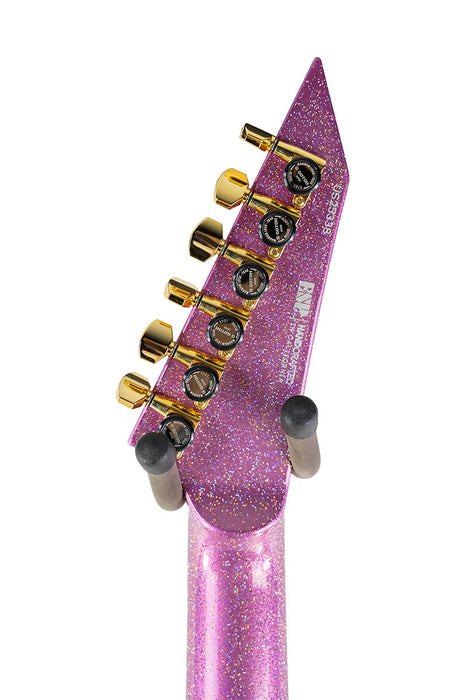 Brand New ESP USA M-I Neck-Thru FR Disco Pink Sparkle