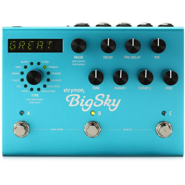 Brand New Strymon BigSky Reverberator